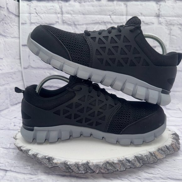 Reebok Microweb Alloy Toe ASTM F2413-18 Safety Work Shoes Men Size 8 Women’s 10 - Picture 9 of 13